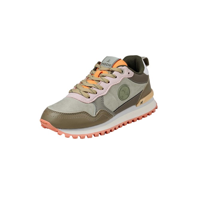 Mochi Women Green Sports Walking Shoes (SKU: 31-1282-21-37)