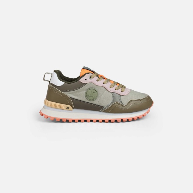 Mochi Women Green Sports Walking Shoes (SKU: 31-1282-21-37)