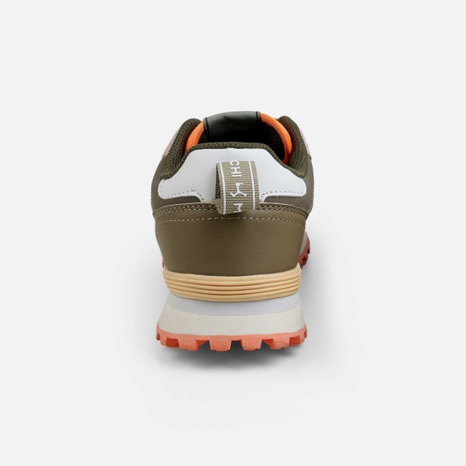 Mochi Women Green Sports Walking Shoes (SKU: 31-1282-21-37)