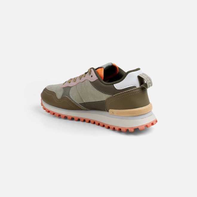 Mochi Women Green Sports Walking Shoes (SKU: 31-1282-21-37)