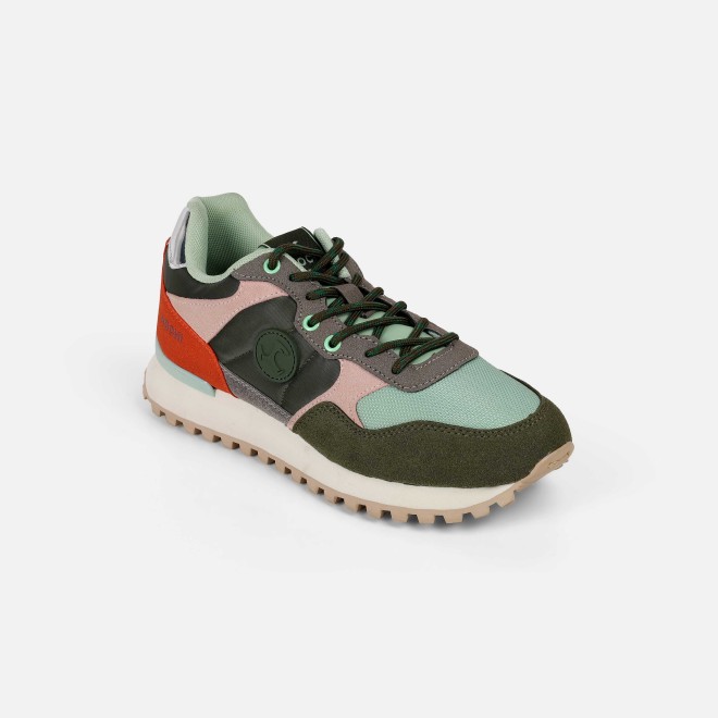 Mochi Women Green Sports Walking Shoes (SKU: 31-1283-21-36)
