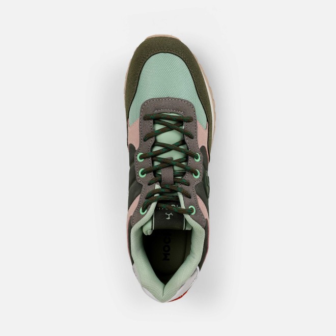 Mochi Women Green Sports Walking Shoes (SKU: 31-1283-21-36)