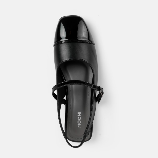 Mochi Women Black Casual Sandals (SKU: 31-1296-11-36)