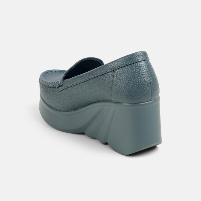 Mochi Women Blue Casual Loafers (SKU: 31-1313-45-36)