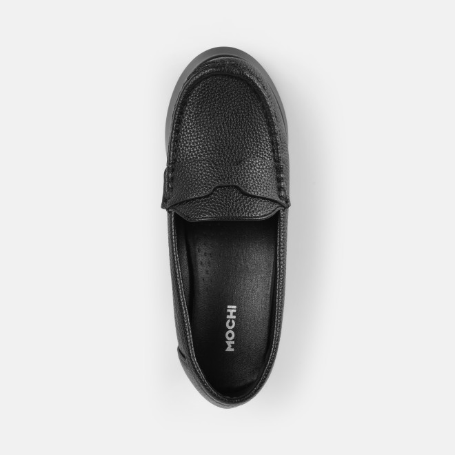 Mochi Women Black Casual Loafers (SKU: 31-1314-11-36)