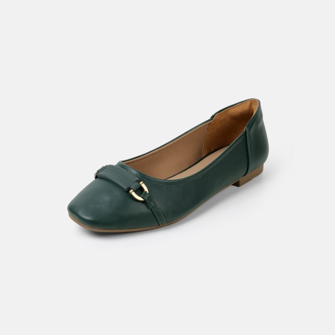Mochi Women Green Casual Ballerinas (SKU: 31-1331-21-36)