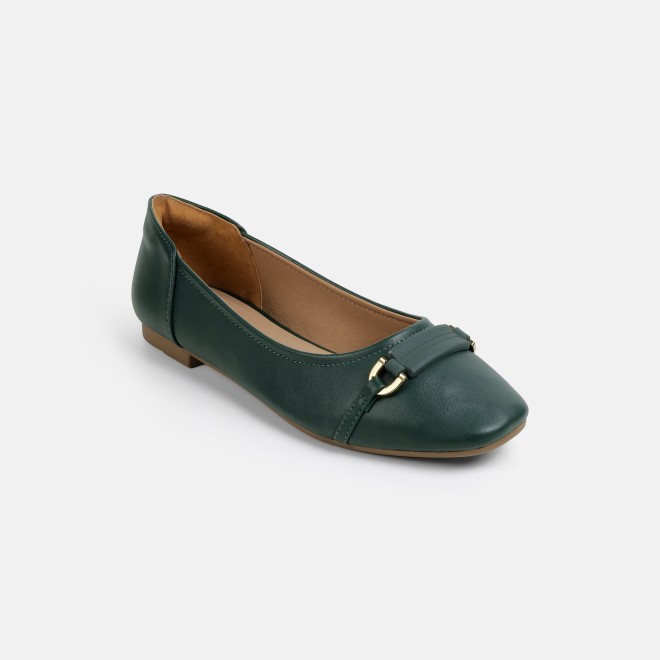Mochi Women Green Casual Ballerinas (SKU: 31-1331-21-36)