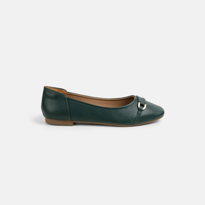 Mochi Women Green Casual Ballerinas (SKU: 31-1331-21-36)