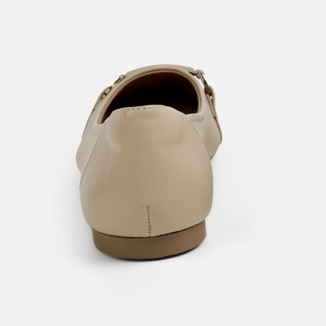 Mochi Women Beige Casual Ballerinas (SKU: 31-1331-20-36)