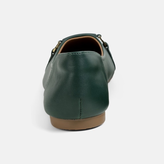 Mochi Women Green Casual Ballerinas (SKU: 31-1331-21-36)