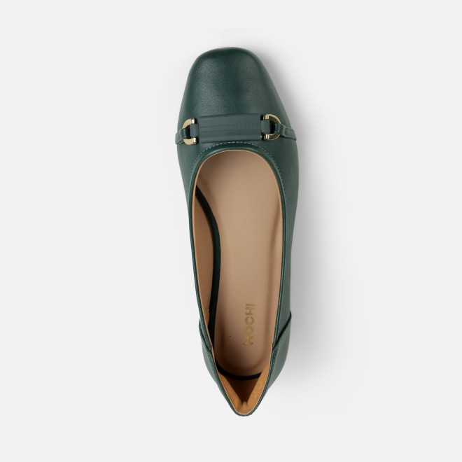 Mochi Women Green Casual Ballerinas (SKU: 31-1331-21-36)