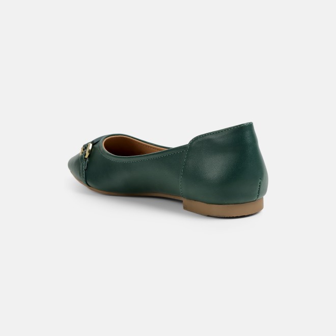 Mochi Women Green Casual Ballerinas (SKU: 31-1331-21-36)