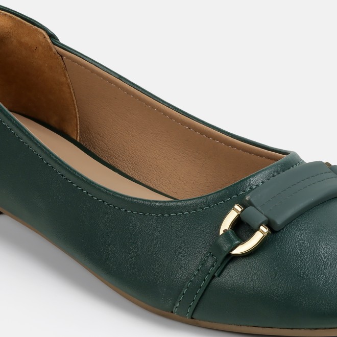 Mochi Women Green Casual Ballerinas (SKU: 31-1331-21-36)