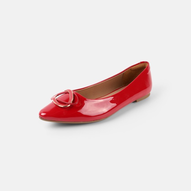 Mochi Women Red Casual Ballerinas (SKU: 31-1333-18-36)