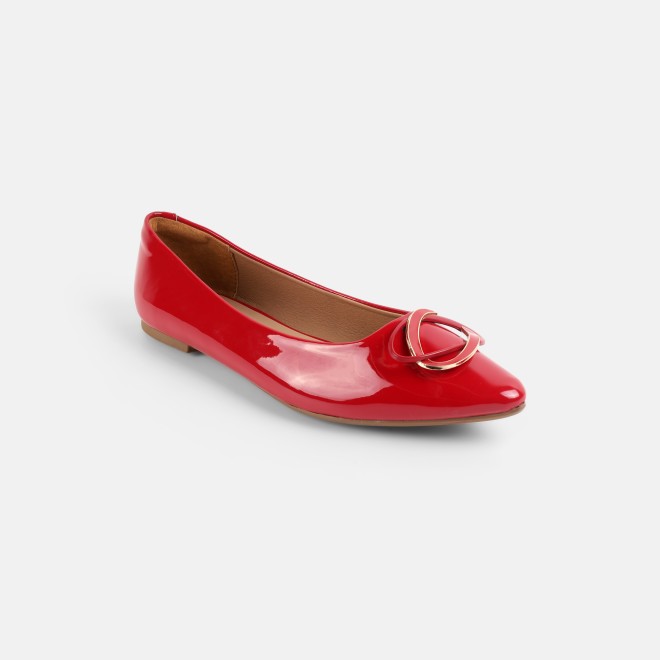 Mochi Women Red Casual Ballerinas (SKU: 31-1333-18-36)
