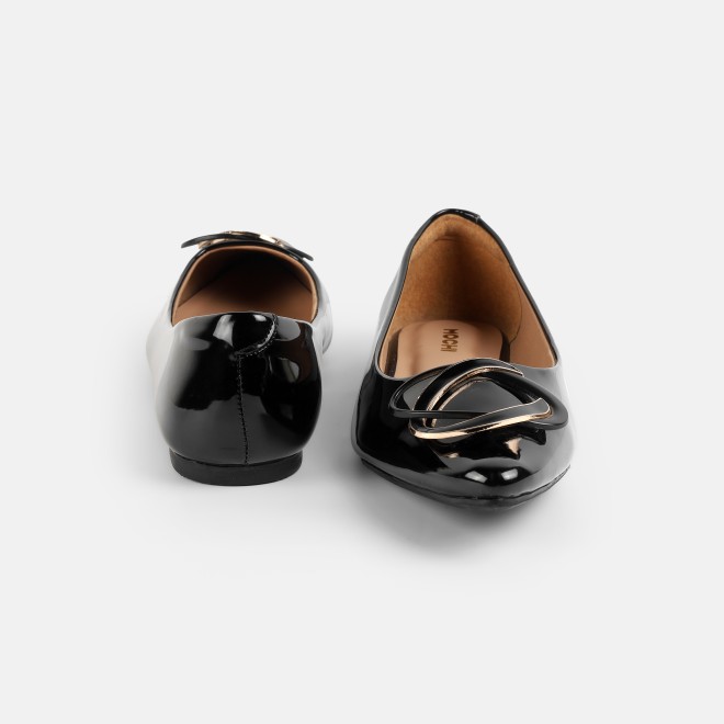 Mochi Women Black Casual Ballerinas (SKU: 31-1333-11-36)