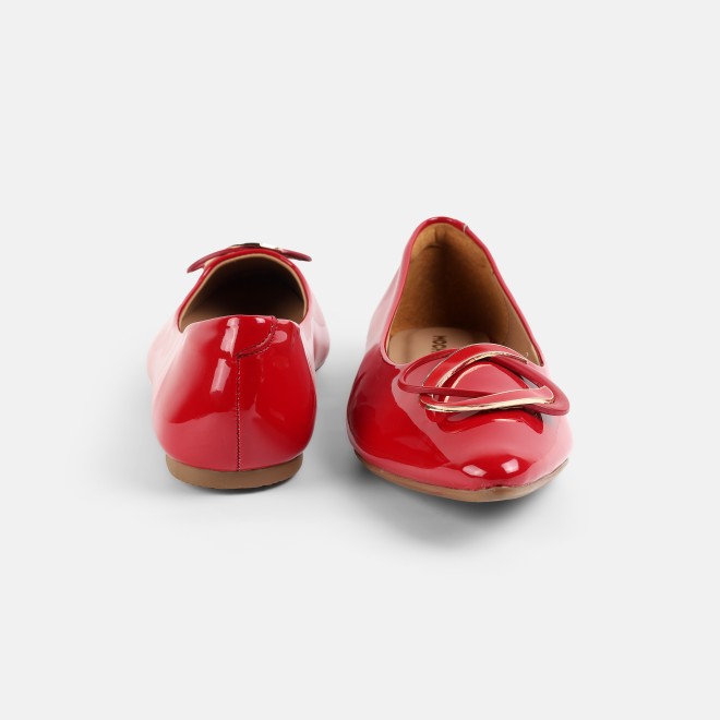 Mochi Women Red Casual Ballerinas (SKU: 31-1333-18-36)