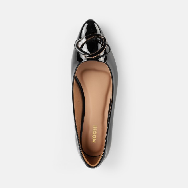 Mochi Women Black Casual Ballerinas (SKU: 31-1333-11-36)