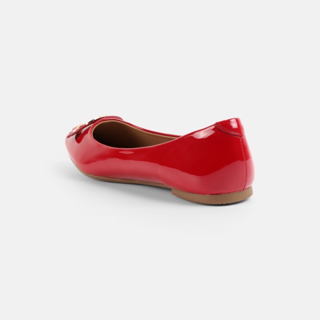 Mochi Women Red Casual Ballerinas (SKU: 31-1333-18-36)
