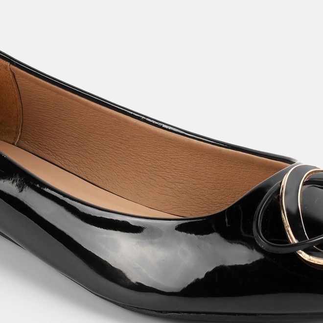 Mochi Women Black Casual Ballerinas (SKU: 31-1333-11-36)