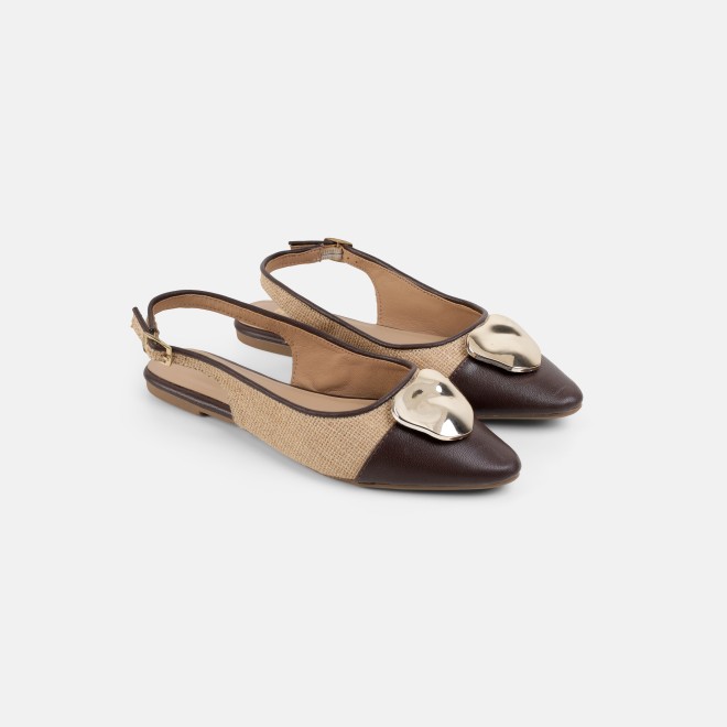Mochi Women Brown Casual Sandals (SKU: 31-1335-12-36)