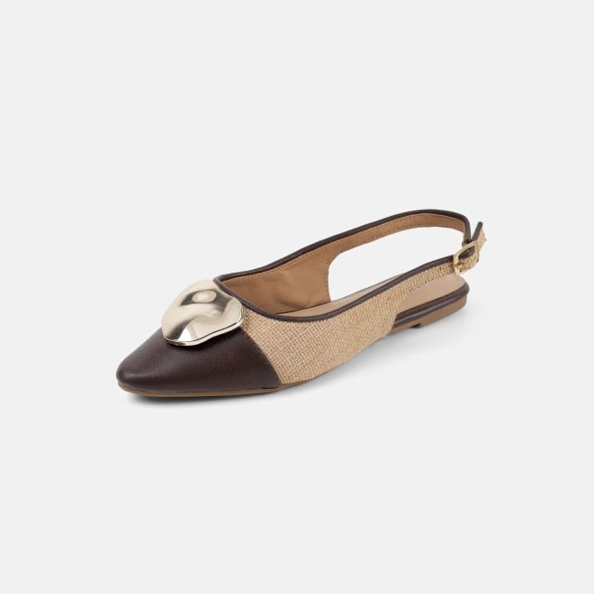 Mochi Women Brown Casual Sandals (SKU: 31-1335-12-36)