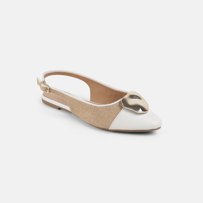 Mochi Women White Casual Sandals (SKU: 31-1335-16-36)