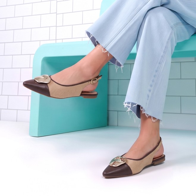 Mochi Women Brown Casual Sandals (SKU: 31-1335-12-36)