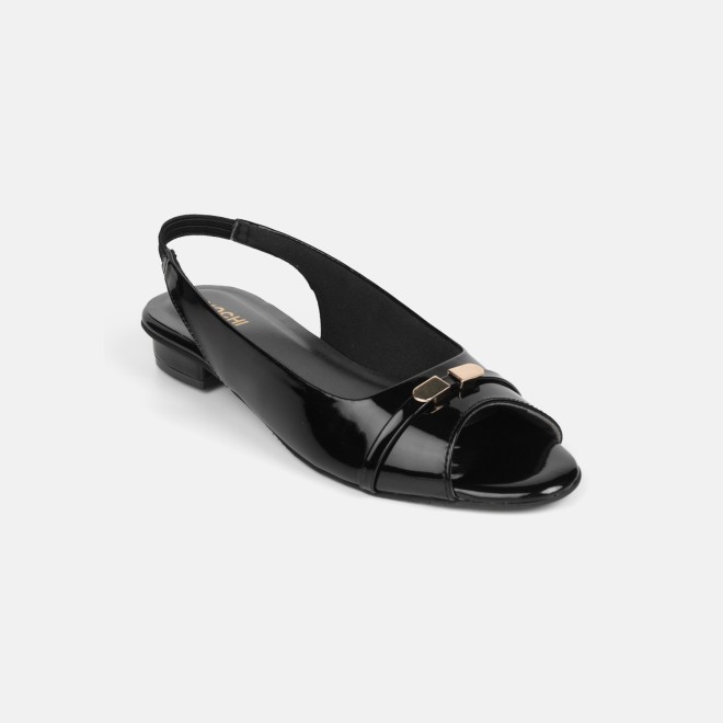 Mochi Women Black Casual Sandals (SKU: 31-1341-11-36)