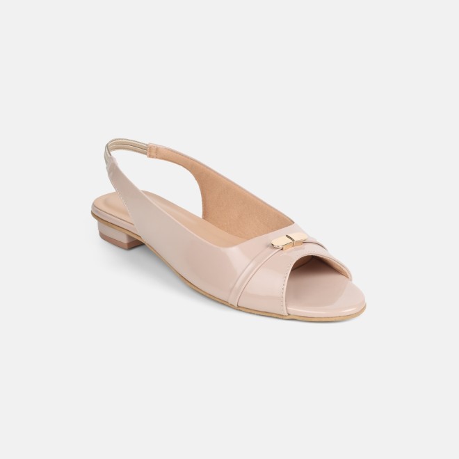 Mochi Women Beige Casual Sandals (SKU: 31-1341-20-36)