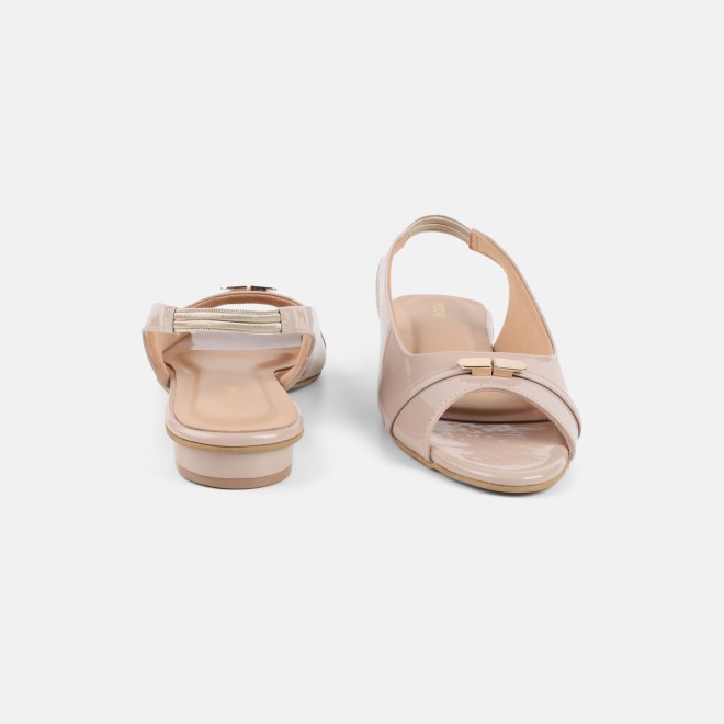 Mochi Women Beige Casual Sandals (SKU: 31-1341-20-36)
