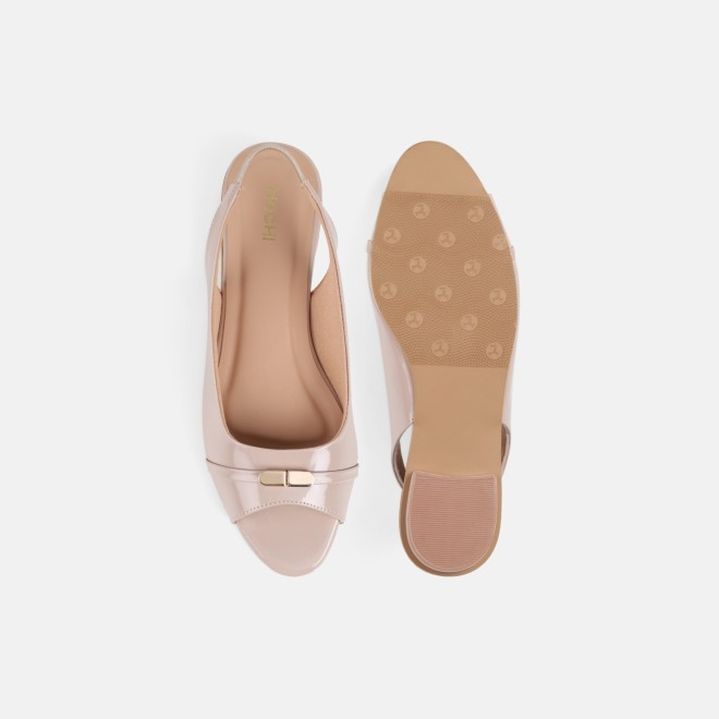 Mochi Women Beige Casual Sandals (SKU: 31-1341-20-36)