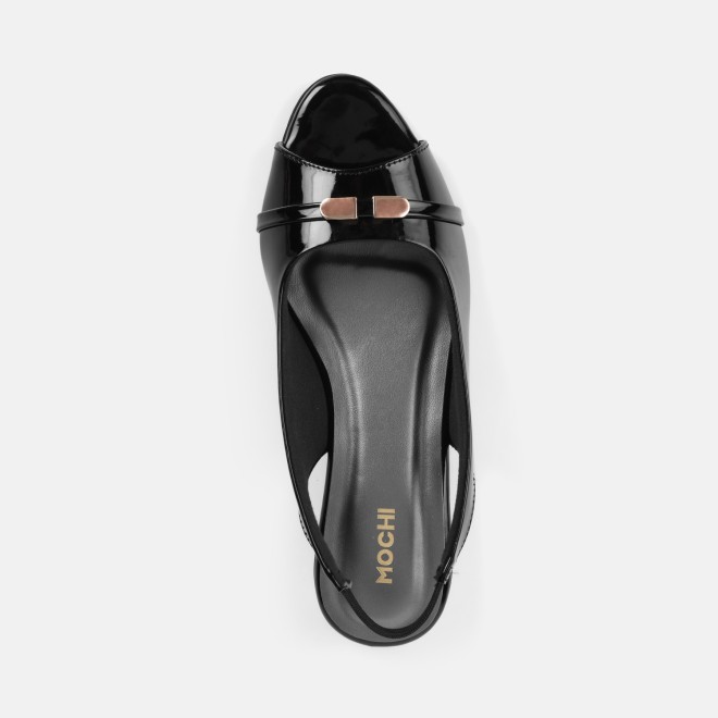 Mochi Women Black Casual Sandals (SKU: 31-1341-11-36)