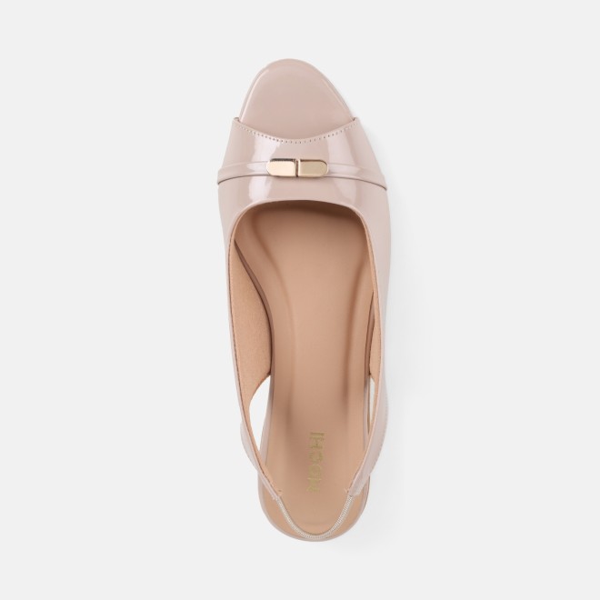 Mochi Women Beige Casual Sandals (SKU: 31-1341-20-36)
