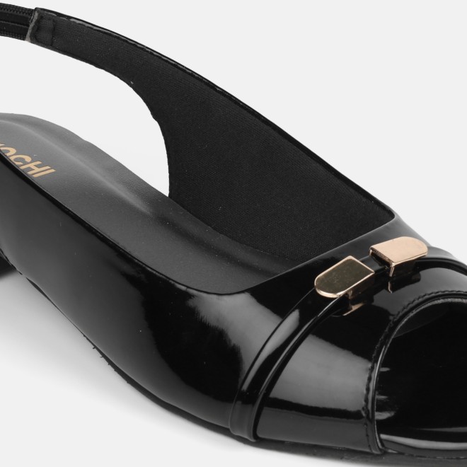Mochi Women Black Casual Sandals (SKU: 31-1341-11-36)