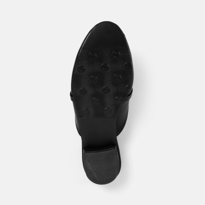 Mochi Women Black Formal Slip Ons (SKU: 31-1342-11-37)