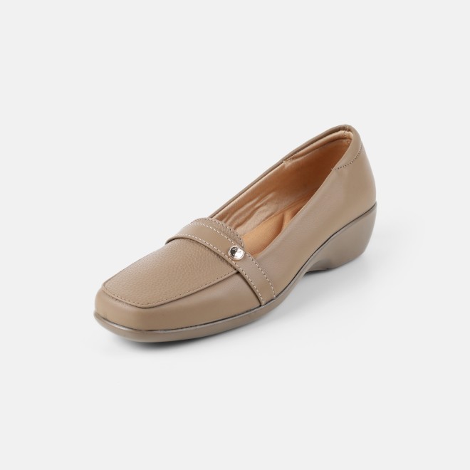 Mochi Women Beige Casual Ballerinas (SKU: 31-1345-20-36)
