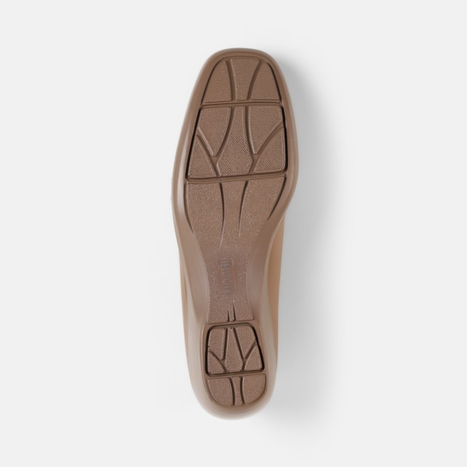 Mochi Women Beige Casual Ballerinas (SKU: 31-1345-20-36)
