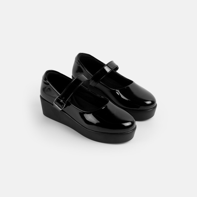 Mochi Women Black Casual Ballerinas (SKU: 31-1489-11-36)