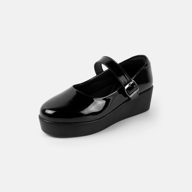 Mochi Women Black Casual Ballerinas (SKU: 31-1489-11-36)