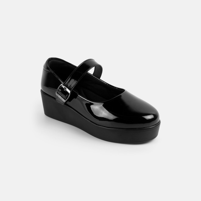 Mochi Women Black Casual Ballerinas (SKU: 31-1489-11-36)