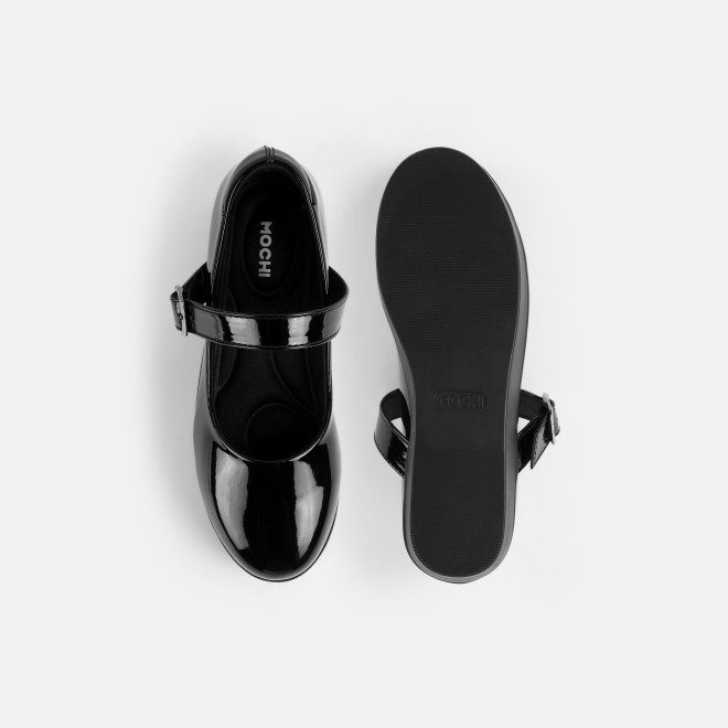 Mochi Women Black Casual Ballerinas (SKU: 31-1489-11-36)