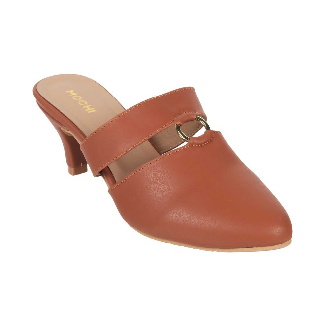 Mochi Women Tan Formal Sandals (SKU: 31-150-23-36)