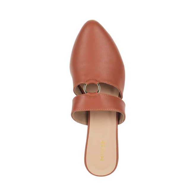 Mochi Women Tan Formal Sandals (SKU: 31-150-23-36)