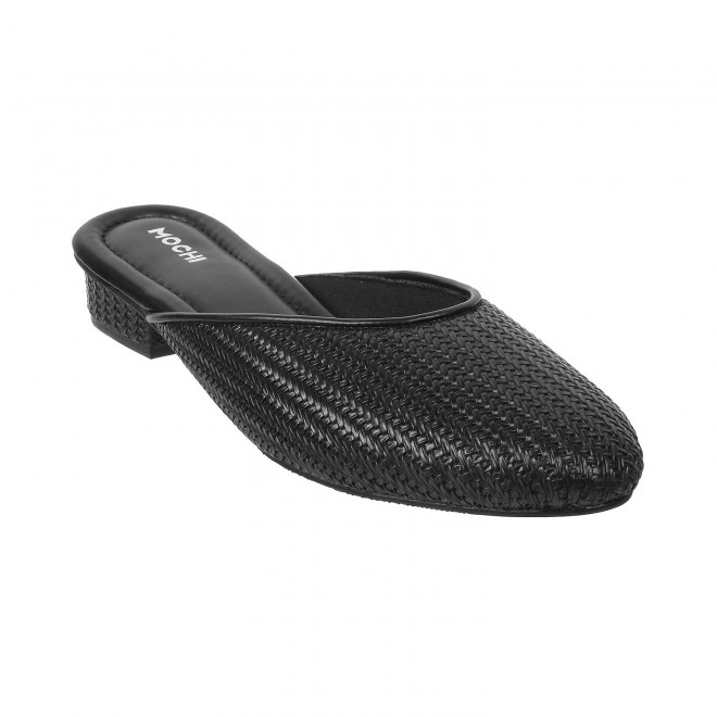 Mochi Women Black Ethnic Sandals (SKU: 31-250-11-36)