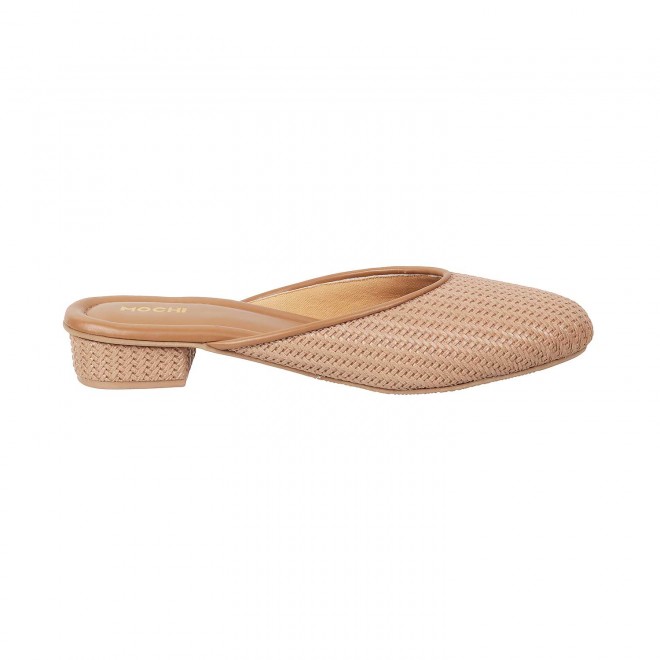 Mochi Women Beige Ethnic Sandals (SKU: 31-250-20-36)