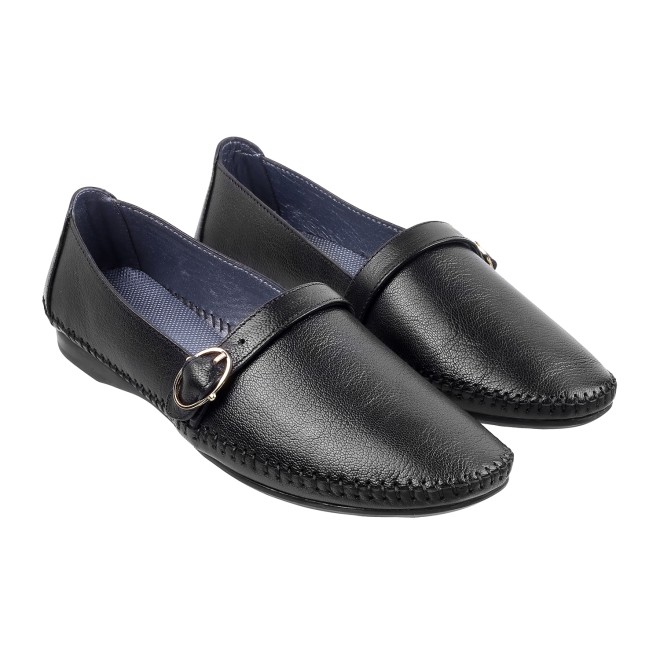 Mochi Women Black Casual Ballerinas