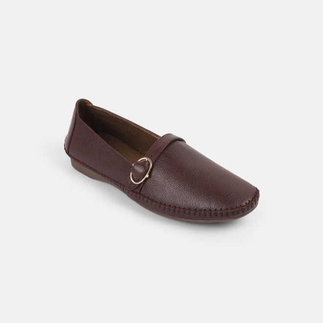 Mochi Women Maroon Casual Ballerinas