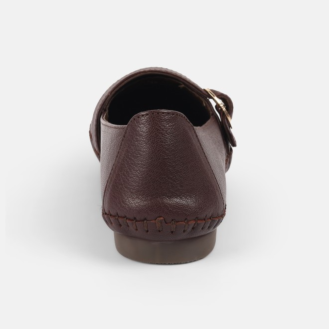 Mochi Women Maroon Casual Ballerinas (SKU: 31-276-44-36)