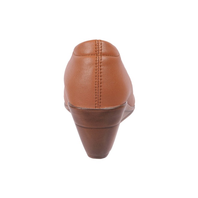 Mochi Women Tan Casual Ballerinas (SKU: 31-335-23-40)